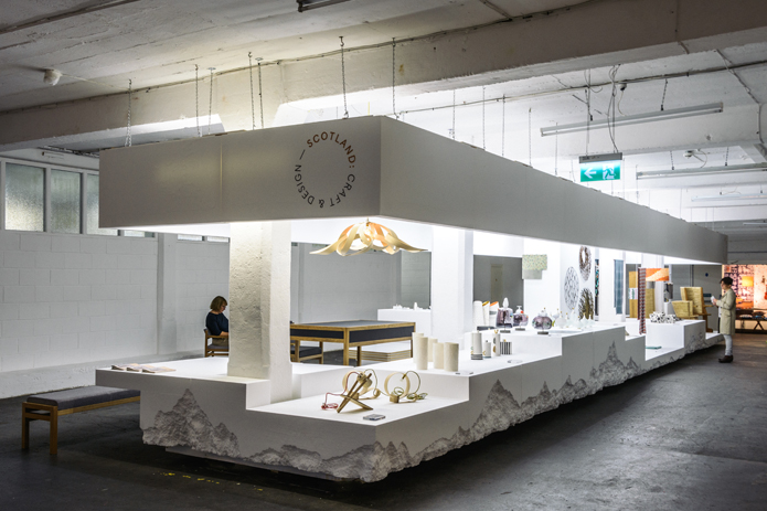 Scotland Craft Design Pavilion Stand Design