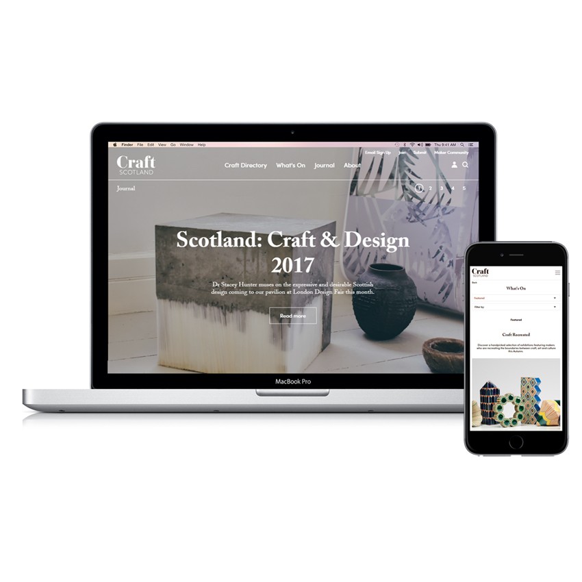 Introducing the new craftscotland.live