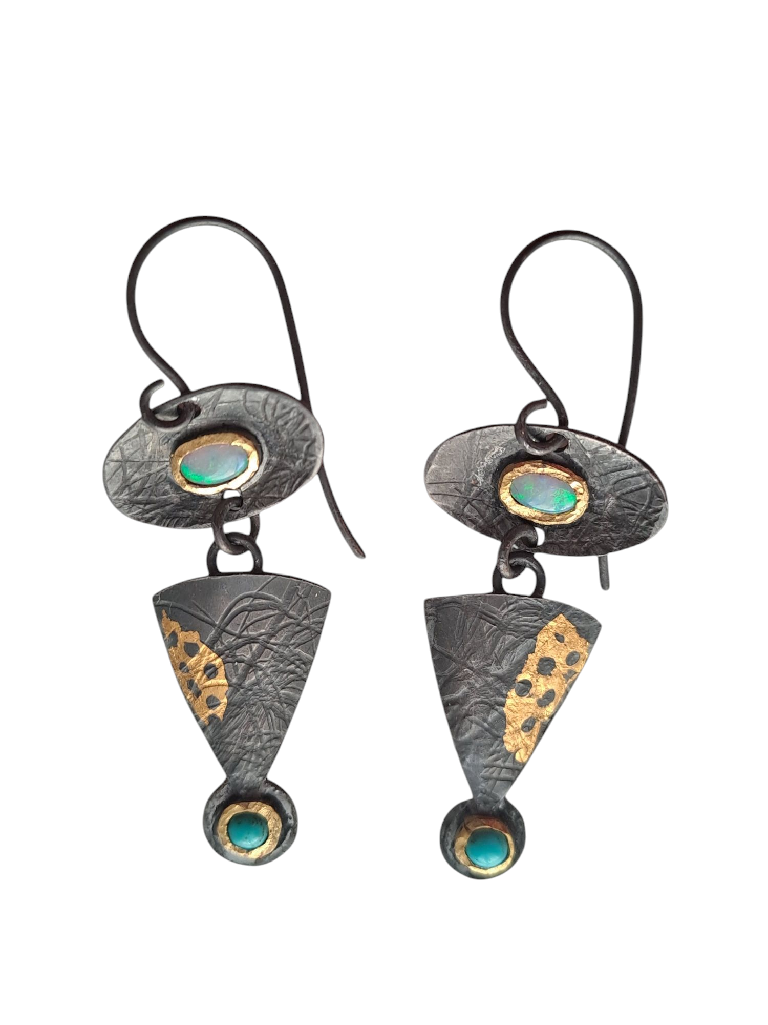 opal earrings