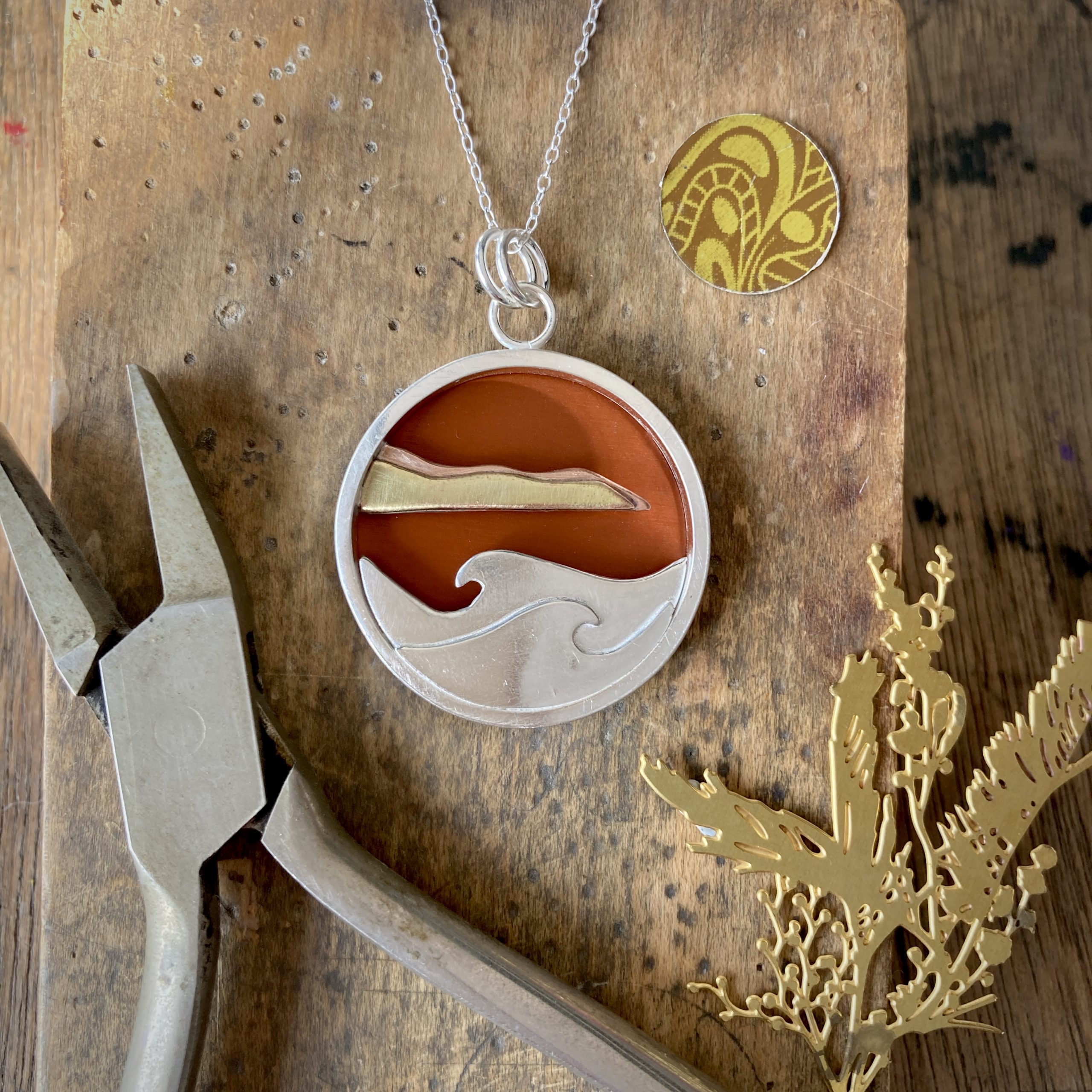 Shadow Box Pendants